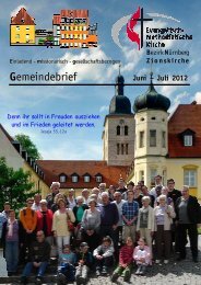 Gemeindebrief Jun-Jul 2012 - Zionsgemeinde