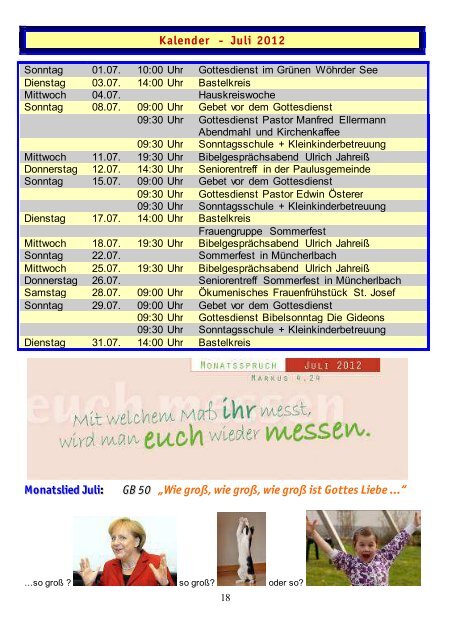 Gemeindebrief Jun-Jul 2012 - Zionsgemeinde