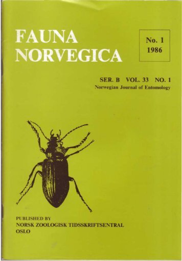 Full-text - Norsk entomologisk forening