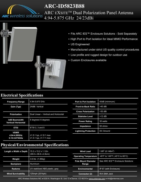 ARC-ID5823B88 - Titan Wireless