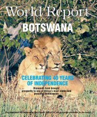 CELEBRATING 40 YEARS OF INDEPENDENCE - World Report