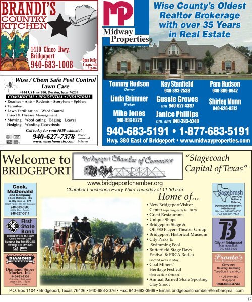 2009 Welcome to Wise.indd - Wise County Messenger