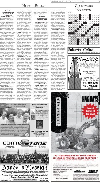 BRIDGEPORT - Wise County Messenger