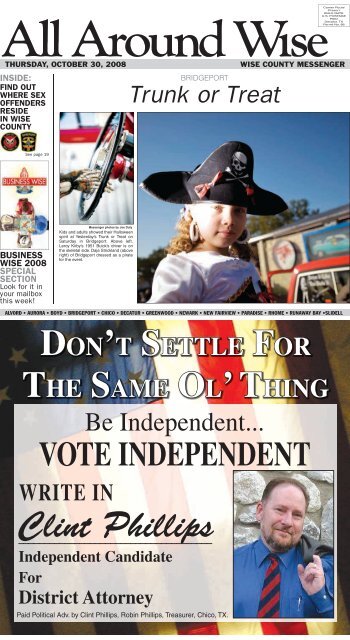Be Independent - Wise County Messenger