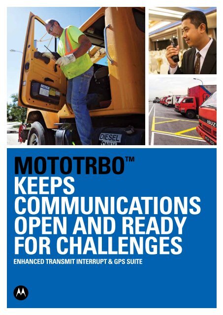 Enhanced Transmit Interrupt & GPS Suite - Motorola Solutions