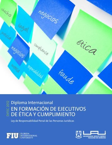 en formaciÃ³n de ejecutivos de Ã©tica y cumplimiento - Universidad ...