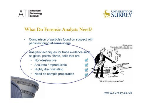 Ion Beam Analysis for Forensic Science - SPIRIT