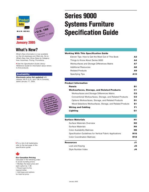 Series 9000 Oec Business Interiors