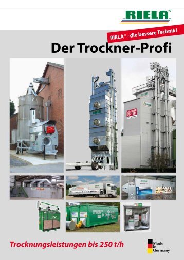 Der Trockner-Profi - bei RIELA