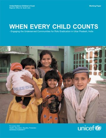 when every child counts - The Communication Initiative Network