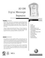 AU-DM Digital Message Repeater - Fire-Professionals.Com