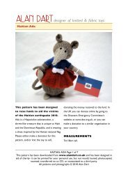 alan dart paddington bear knitting pattern