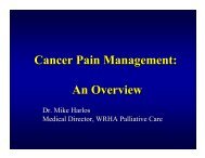 Cancer Pain Management: An Overview - Palliative.info