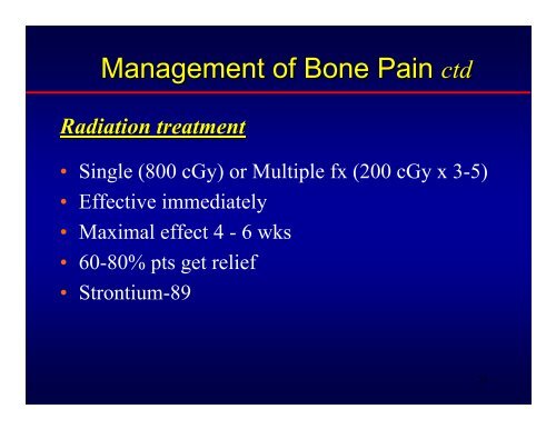 Cancer Pain Management: An Overview - Palliative.info