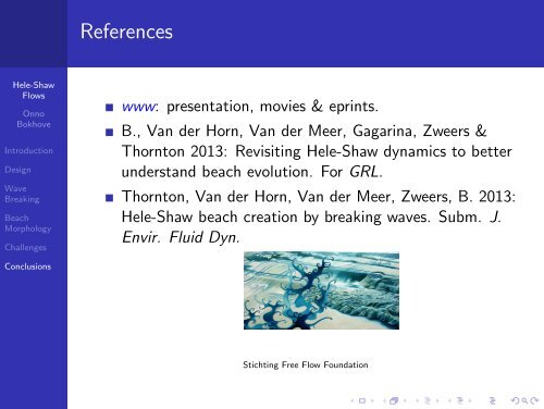 Multiphase Hele-Shaw Flows: from Beaches to Dredgers - School of ...