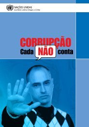 Veja o livreto â âCorrupÃ§Ã£o - cada nÃ£o contaâ - Rede Nossa SÃ£o Paulo