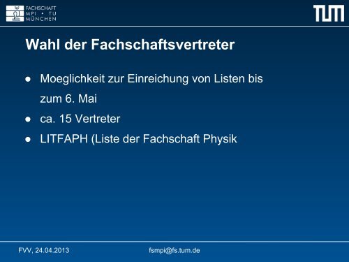 Folien (PDF) - Fachschaft Mathematik/Physik/Informatik