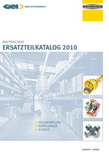 Ersatzteilkatalog 2010 - GKN Walterscheid GmbH