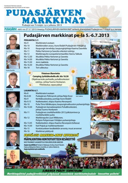 Pudasjarvilehti-27-2.. - PudasjÃ¤rvi-lehti ja VKK-Media Oy