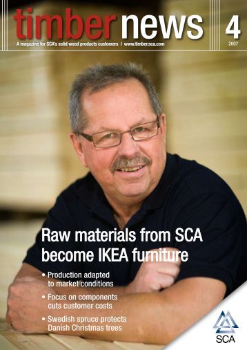 Raw materials from SCA become IKEA furniture - SCA Forest ...