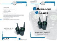 Midland G6 XT - Alan