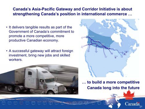 Canada's Asia-Pacific Gateway and Corridor Initiative