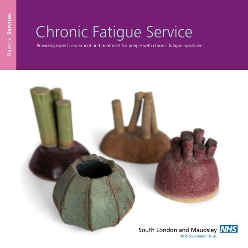 Chronic Fatigue Service booklet - SLaM National Services