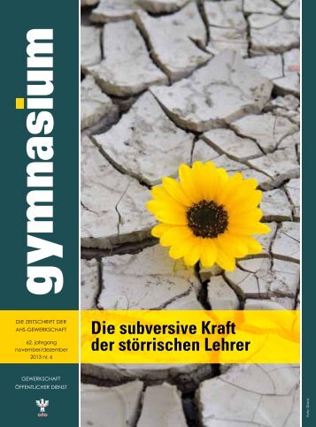 Ausgabe 6 - AHS-Gewerkschaft