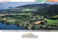 Hausprospekt vom Sonnenhotel Hafnersee - Sonnenhotels