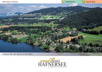 Hausprospekt vom Sonnenhotel Hafnersee - Sonnenhotels