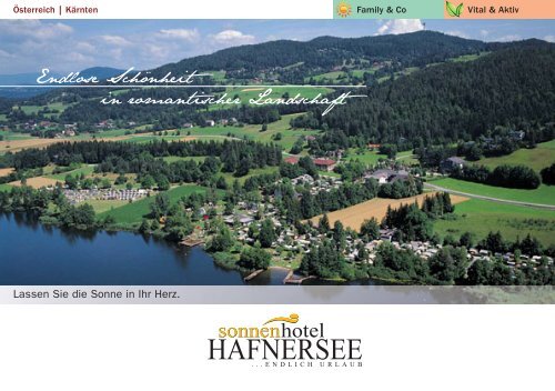 Hausprospekt vom Sonnenhotel Hafnersee - Sonnenhotels