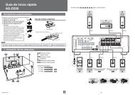 GuÃ­a de inicio rÃ¡pido AG-D200 Accesorios suministrados - TEAC