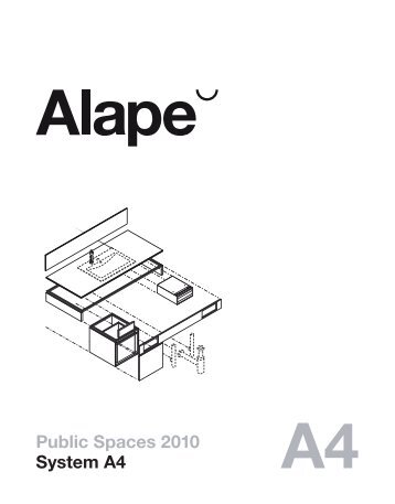 Public Spaces 2010 System A4 - Azur Ambiente