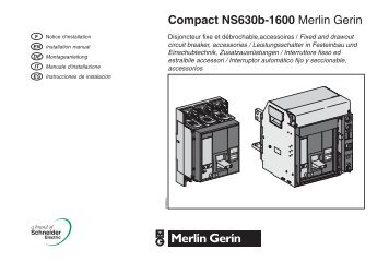 Compact NS630b-1600 Merlin Gerin - Schneider Electric