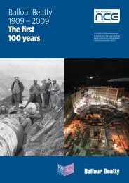 Balfour Beatty 1909 - 2009 The first 100 years - Balfour Beatty plc