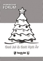 God Jul & Gott Nytt Ãr - Porsche Club Sverige