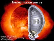 Nuclear fusion energy