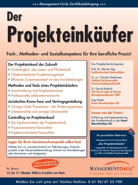 Der ProjekteinkÃƒÂ¤ufer - Waldeck RechtsanwÃƒÂ¤lte ...