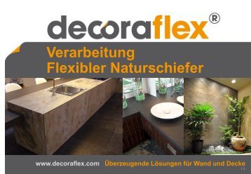 Verarbeitung Flexibler Naturschiefer