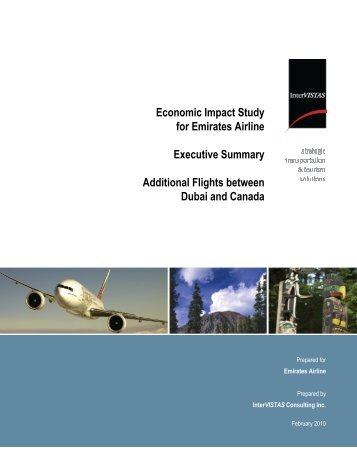 Economic Impact Study for Emirates Airline Executive Summary ...