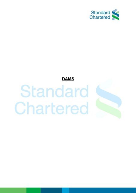 Dams Standard Chartered Bank
