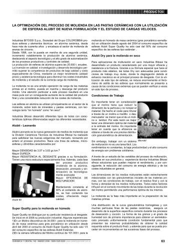 Productos - ceramica y cristal