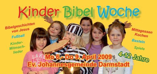 Kinder Bibel Woche - Ev. Johannesgemeinde Darmstadt