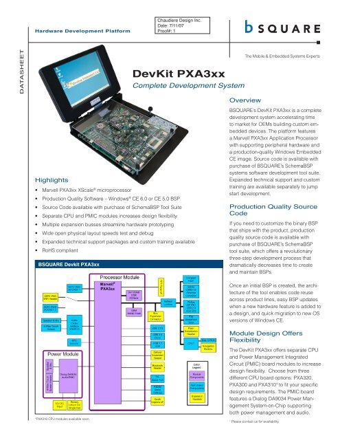 DevKit PXA3xx - Hyubwoo