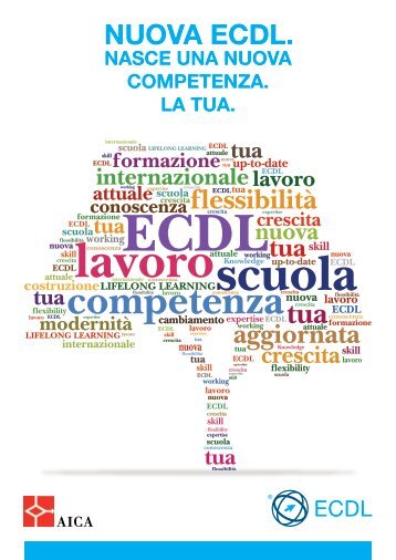 Brochure Nuova ECDL - Aica