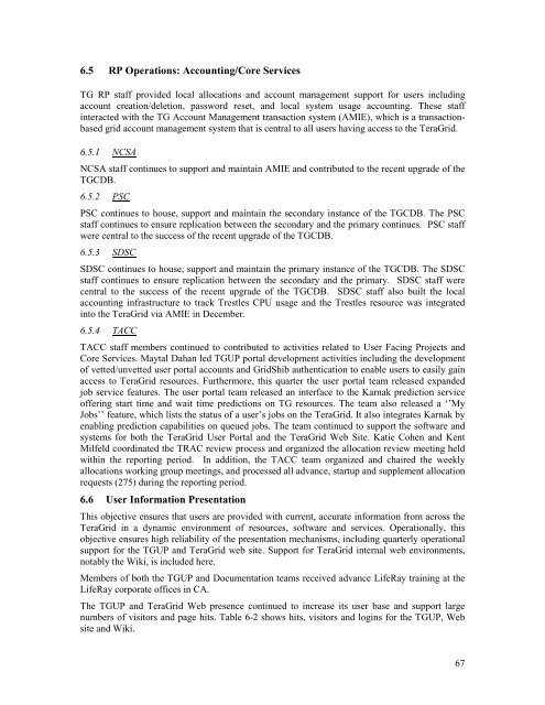 TGQR 2010Q4 Report.pdf - Teragridforum.org