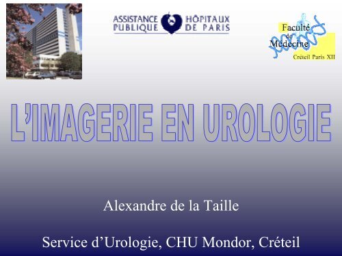 Imagerie en urologie: conduite Ã  tenir devant une image kystique