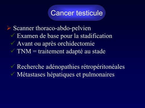 Imagerie en urologie: conduite Ã  tenir devant une image kystique