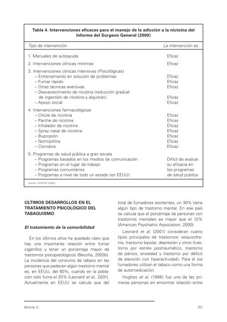 MonografÃ­a Tabaco - Plan Nacional sobre drogas