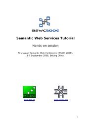Semantic Web Services Tutorial - WSMO